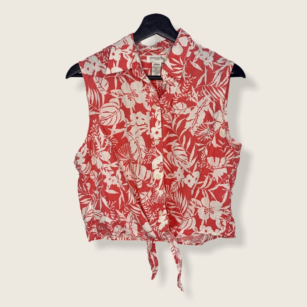 Jones New York Tropical Top